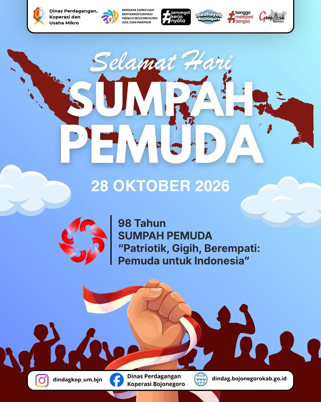 Selamat Hari Sumpah Pemuda yang Ke 98