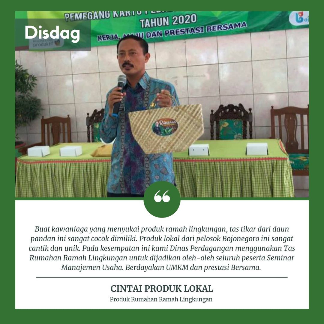 Produk Rumahan Ramah Lingkungan