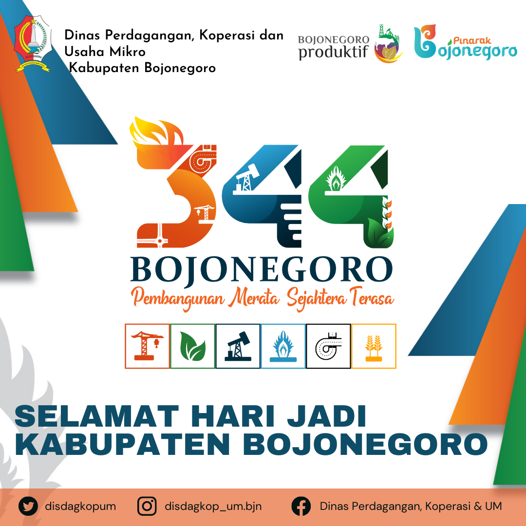 Selamat Hari Jadi Kabupaten Bojonegoro ke-344