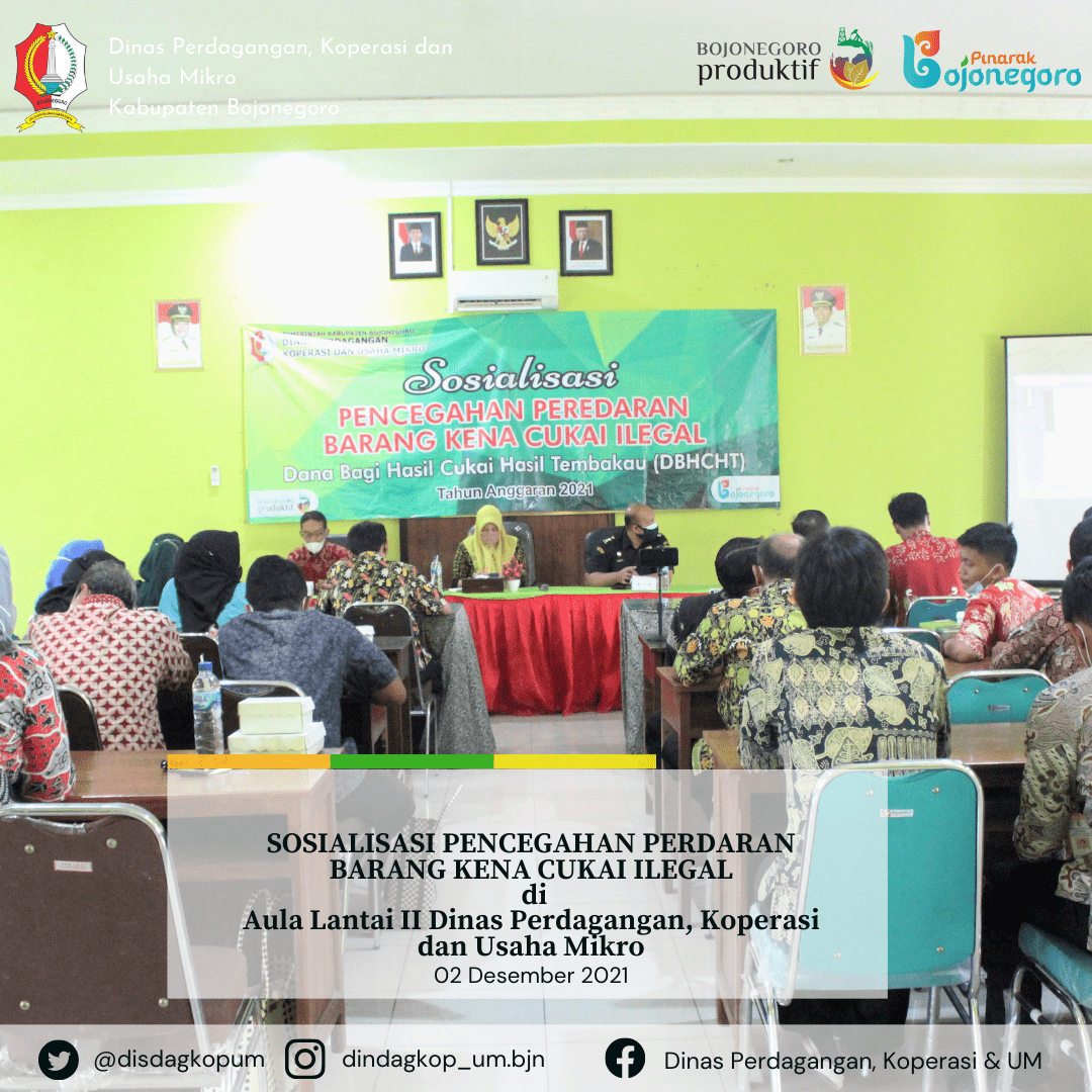 Sosialisasi Pencegahan Peredaran Barang Kena Cukai Ilegal