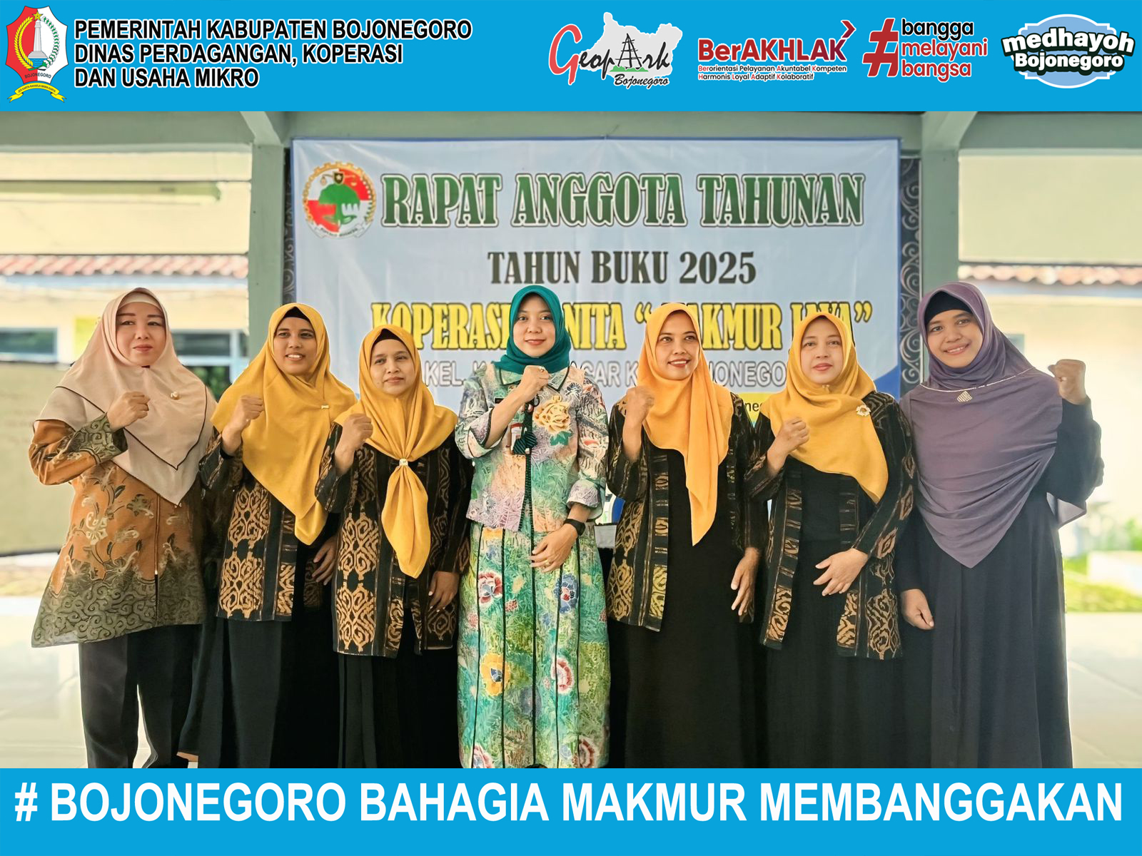 Rapat Anggota Tahunan (RAT) Koperasi Wanita Makmur Jaya Tahun Buku 2025
