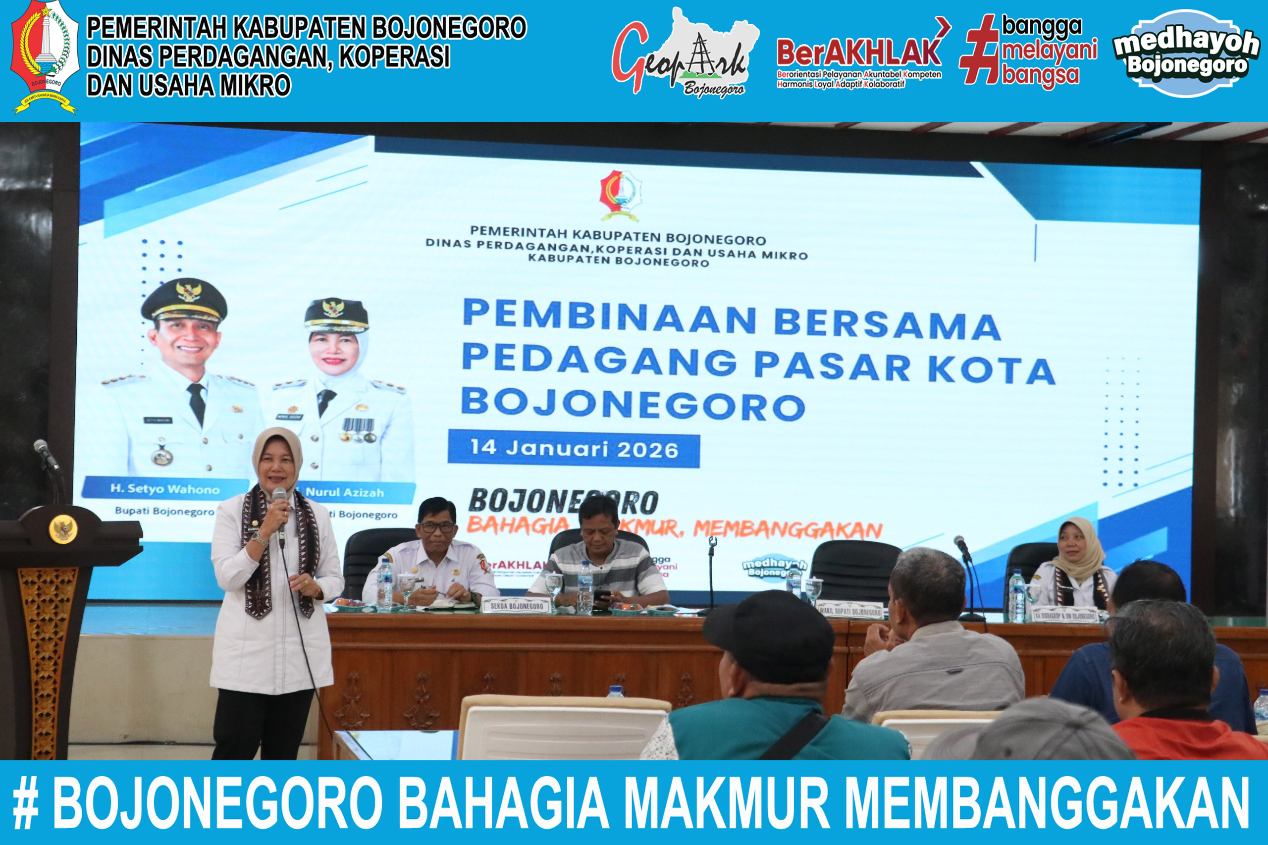 Pembinaan Pedagang Pasar Kota Bojonegoro