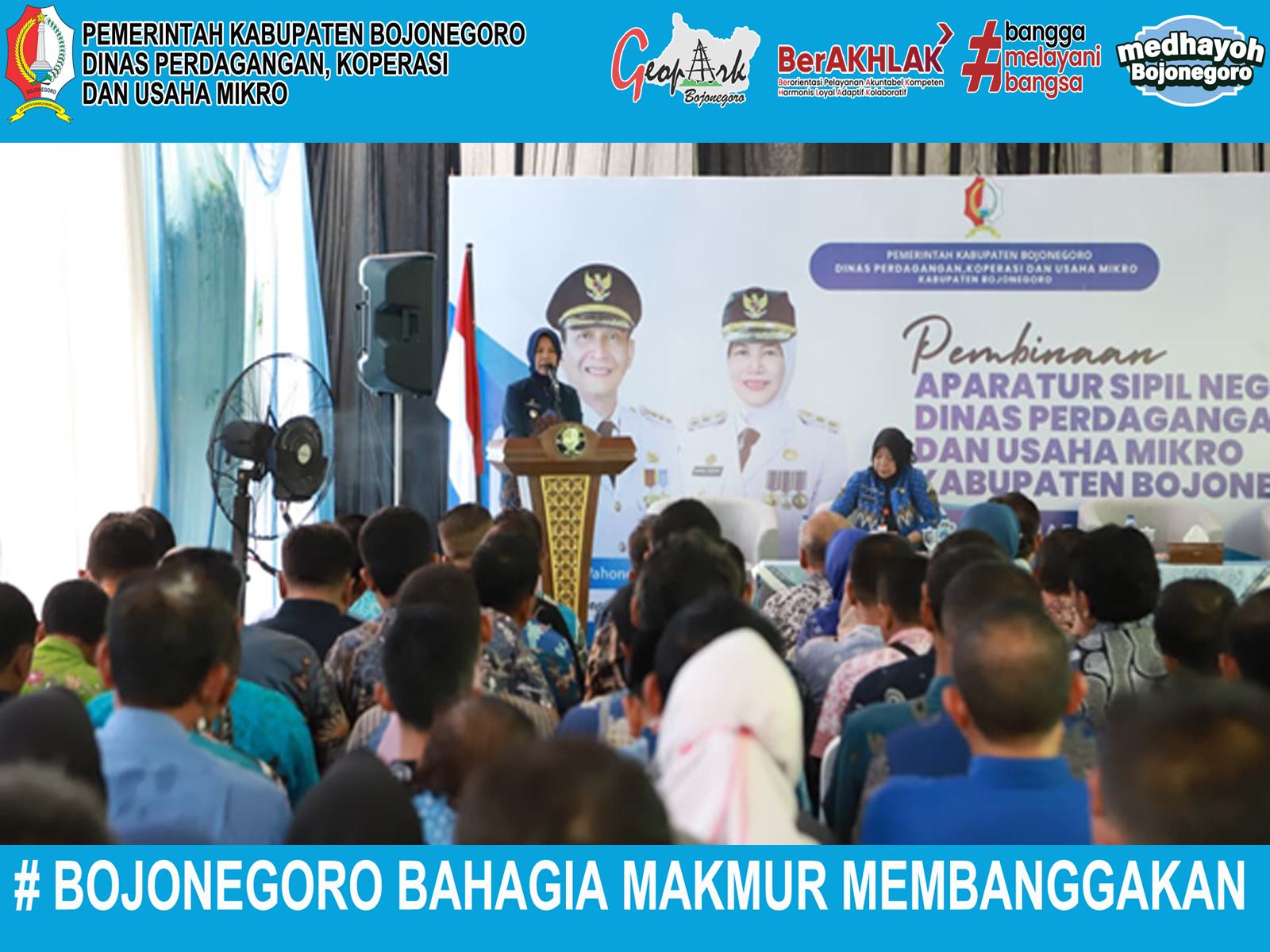 Pembinaan ASN Dinas Perdagangan, Koperasi dan Usaha Mikro Kab. Bojonegoro TA 2026