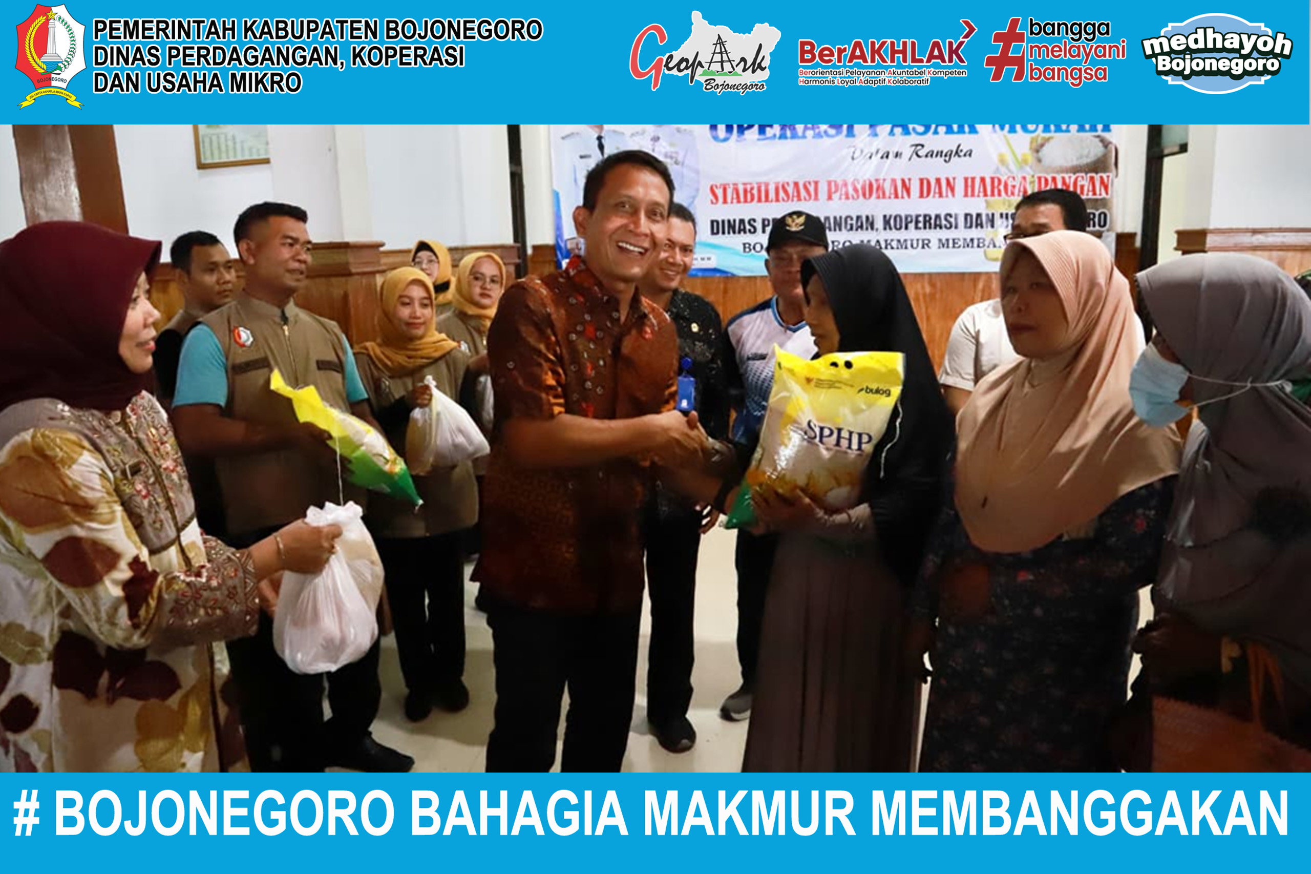 Pemerintah Kabupaten Bojonegoro Gelar Operasi Pasar Murah di Desa Tanjungharjo Tahun 2026