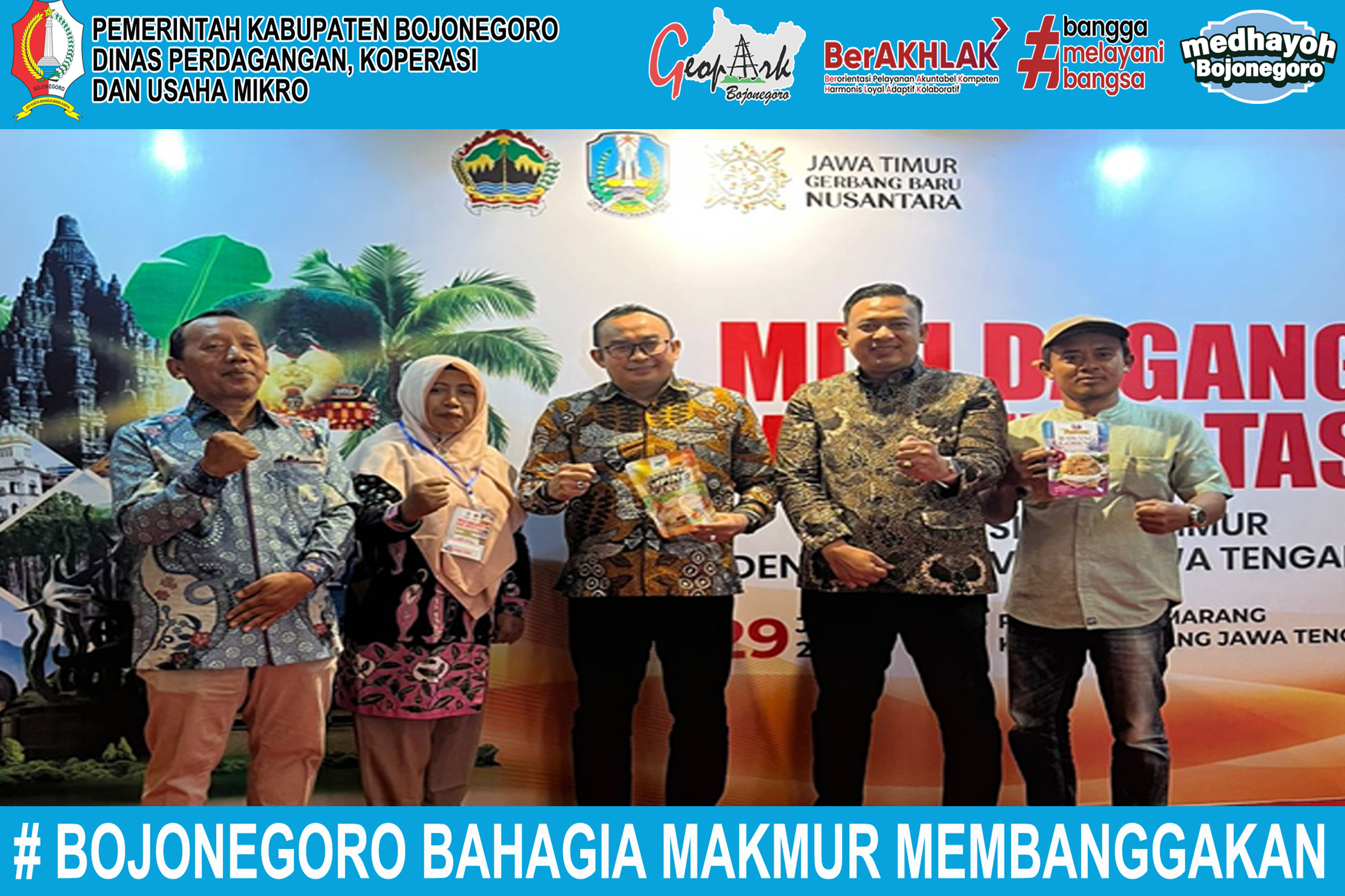 Misi Dagang Provinsi Jawa Timur dengan Provinsi Jawa Tengah di Semarang