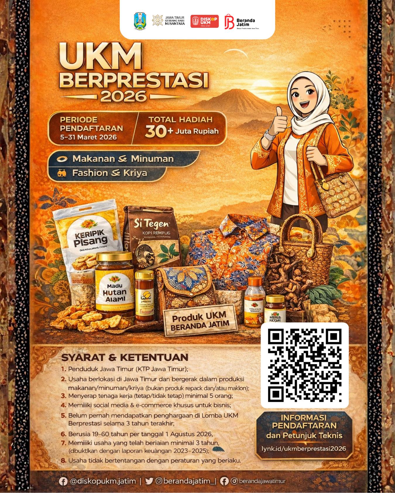 Informasi Pendaftaran UKM Berprestasi Tahun 2026