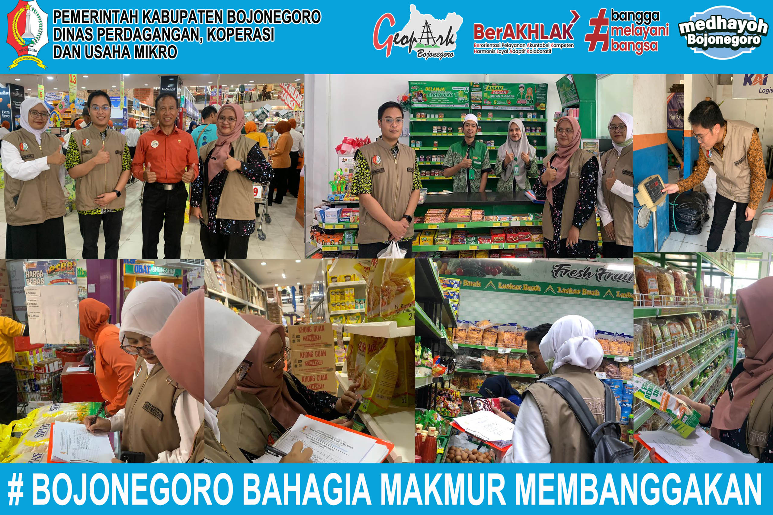 UPTD Metrologi Legal Bojonegoro Melaksanakan Pengawasan BDKT Tahun 2026