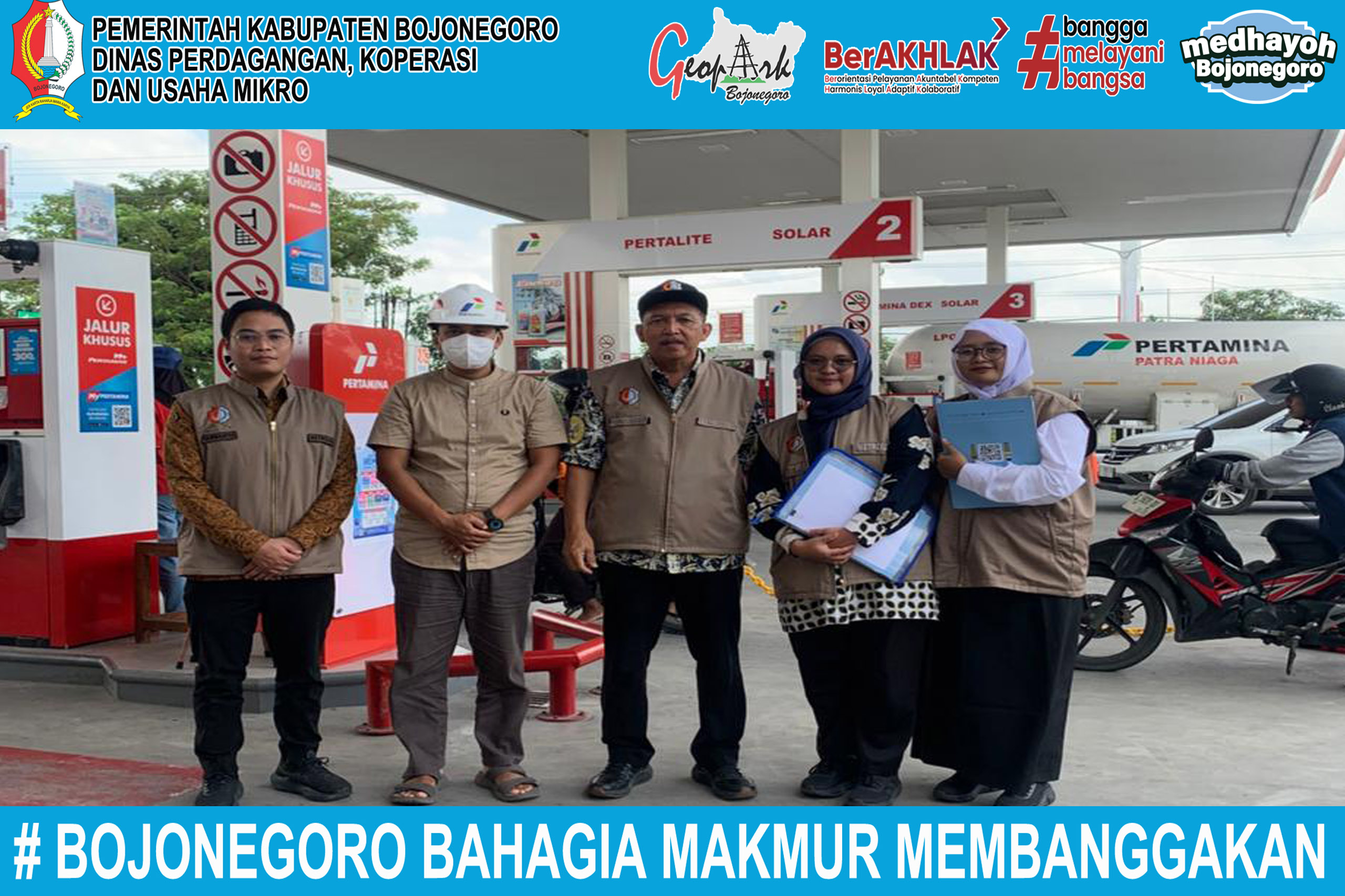 UPTD Metrologi Legal Melaksanakan Pengawasan UTTP di Beberapa SPBU