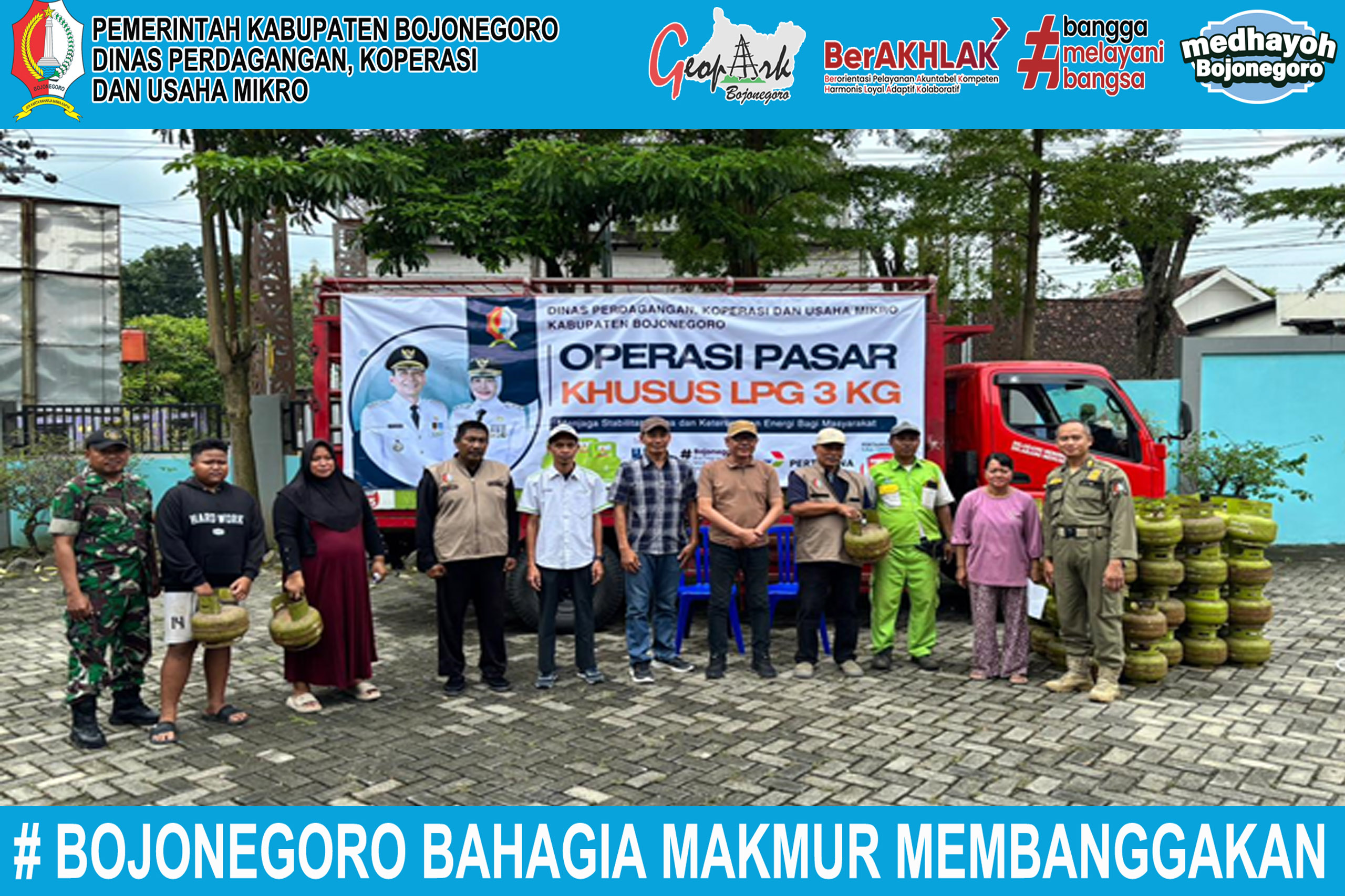 Operasi Pasar Khusus LPG 3Kg Kecamatan Tambakrejo Kab. Bojonegoro