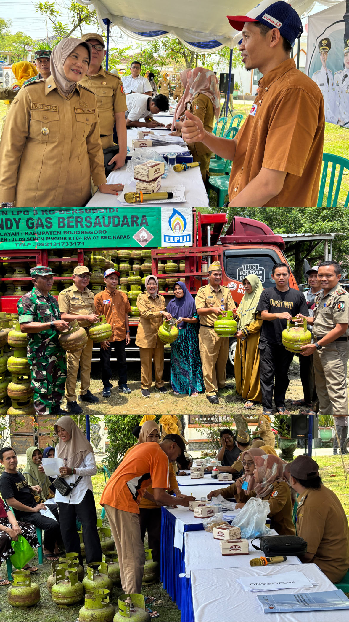 Operasi Pasar Khusus LPG 3Kg Kecamatan Dander Kab. Bojonegoro