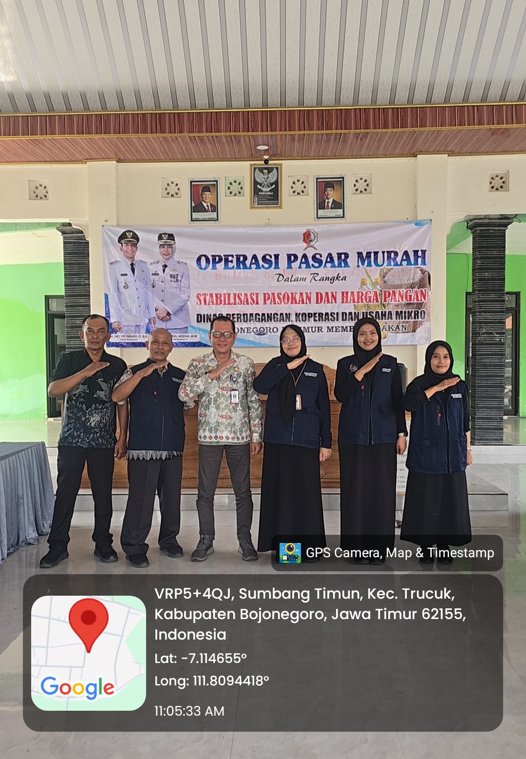 Operasi Pasar Murah di Desa Sumbang Timun Kecamatan Trucuk