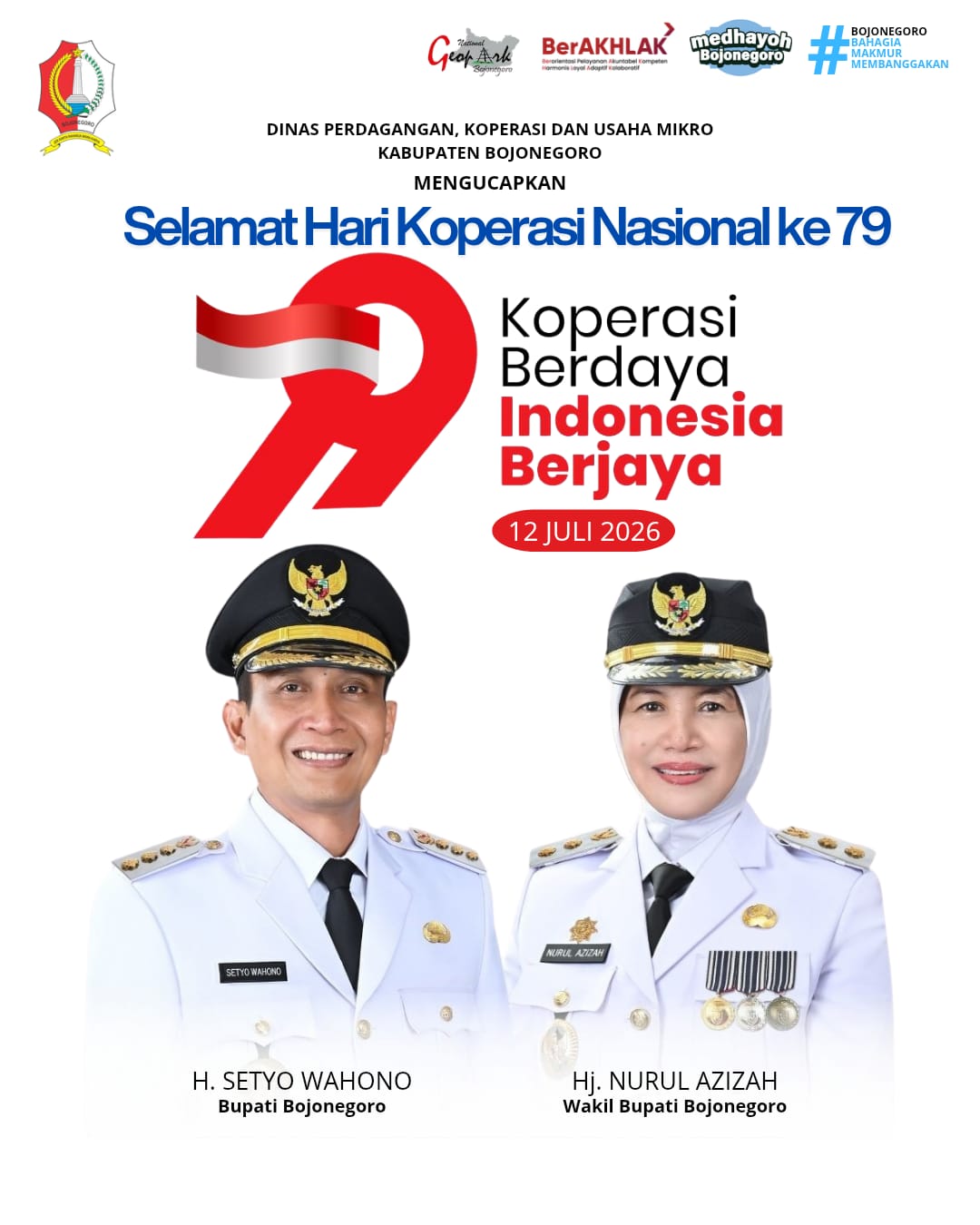 Selamat Memperingati Hari Koperasi Nasional Ke - 79