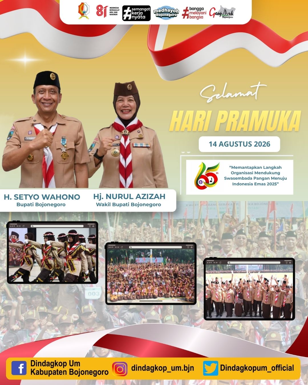 SELAMAT HARI PRAMUKA ke 65