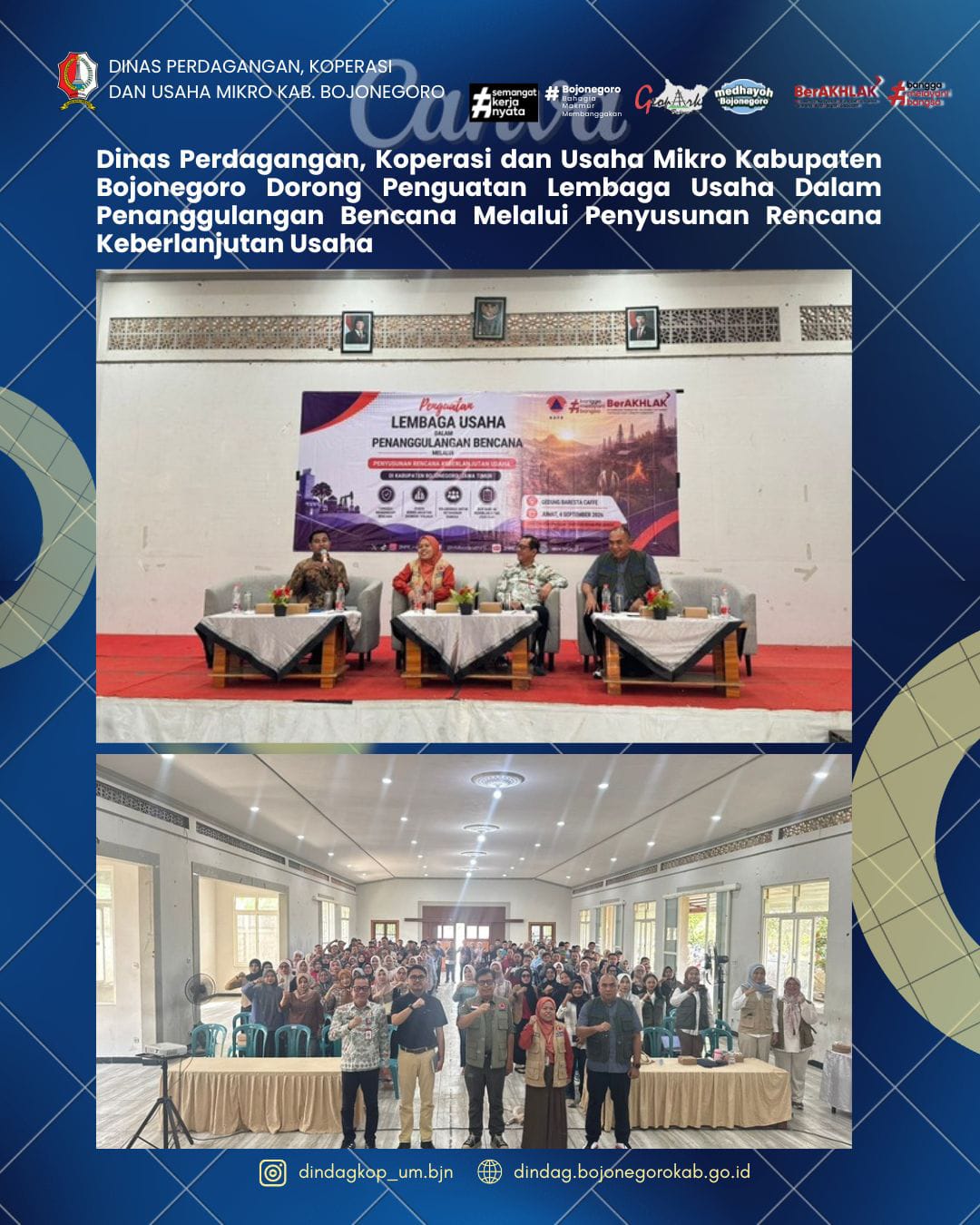 Penguatan Lembaga Usaha dalam Penanggulangan Bencana melalui Penyusunan Rencana Keberlanjutan Usaha