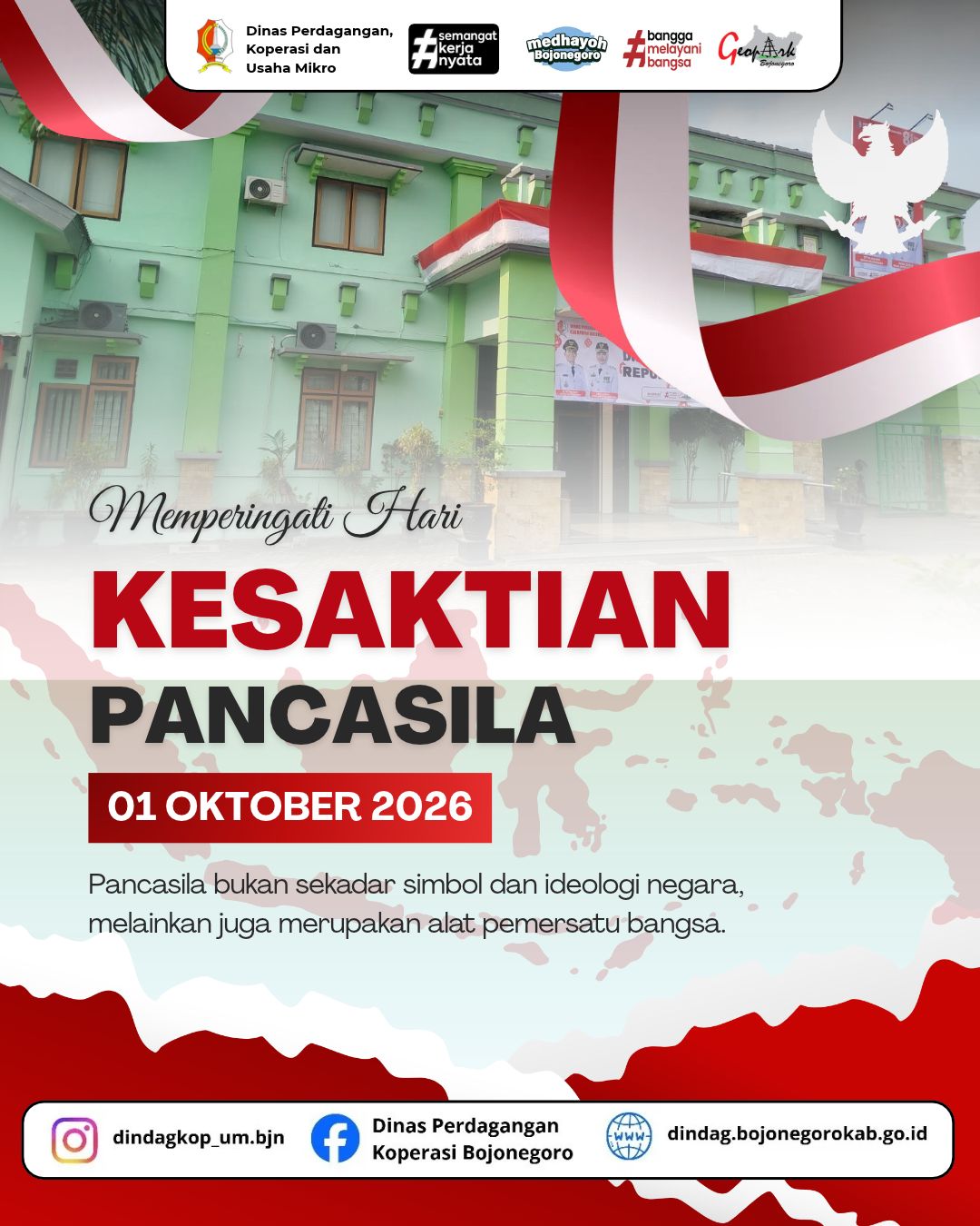 Selamat Memperingati Hari Kesaktian Pancasila, 1 Oktober 2026