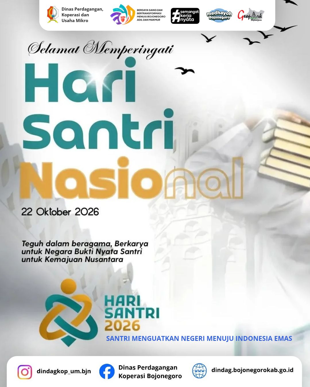 Selamat memperingati Hari Santri Nasional  2026