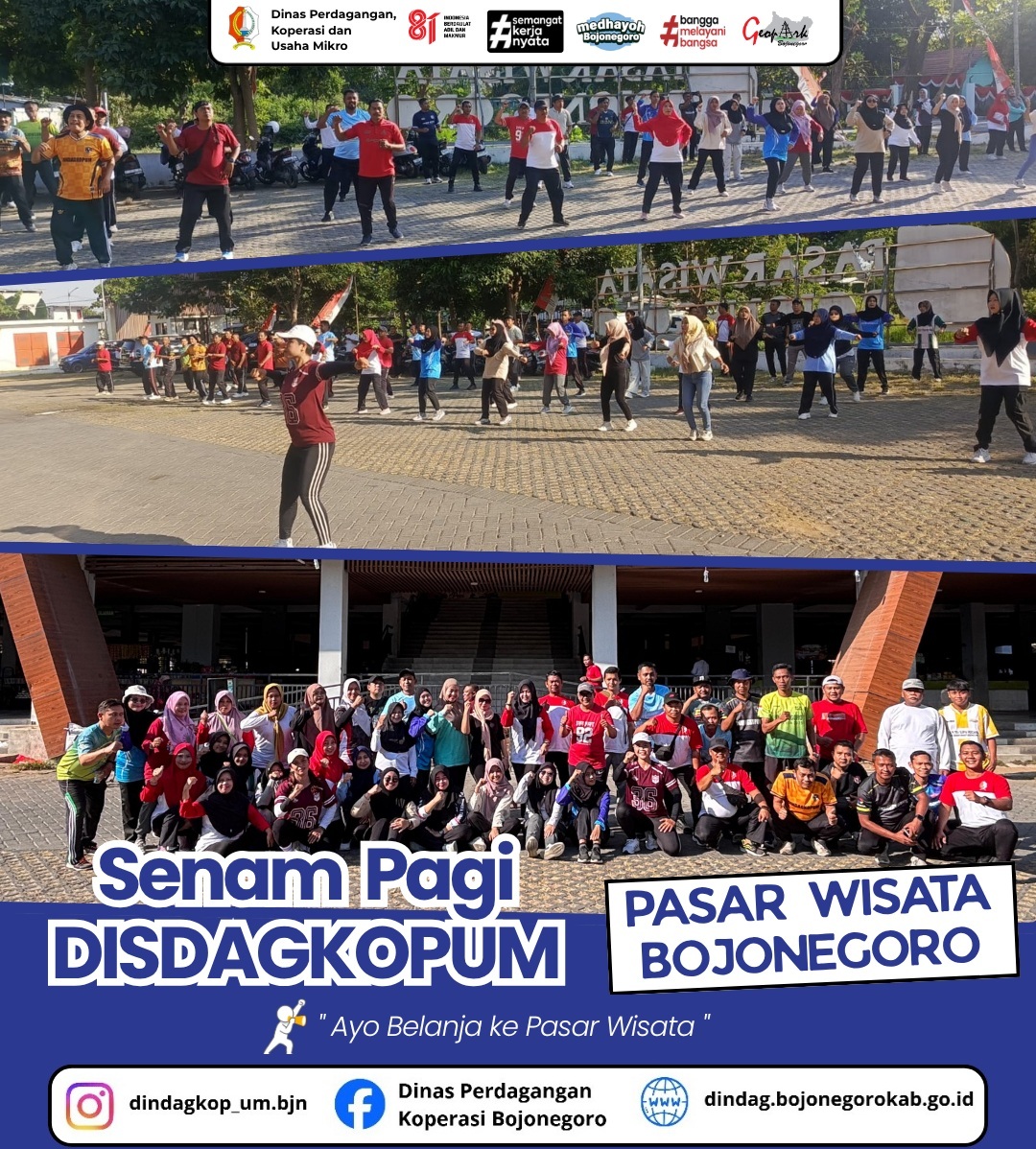 SENAM PAGI DI PASAR WISATA BOJONEGORO