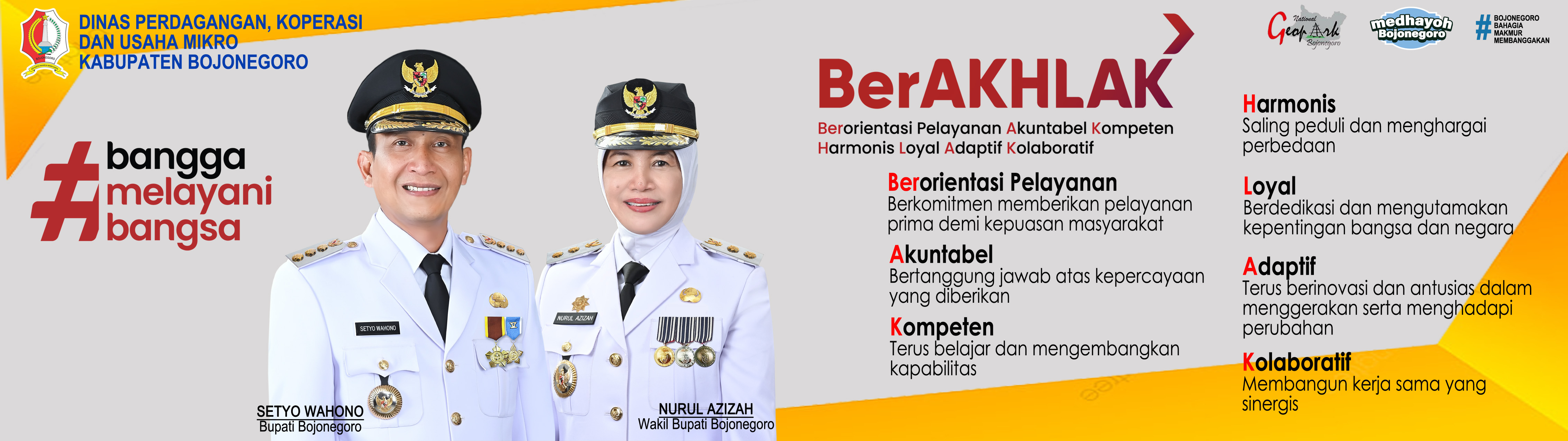 ASN Berakhlak<BR>Kabupaten Bojonegoro
